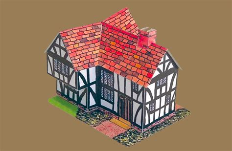 tudor house template|tudor house model.